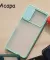 Чохол бампер soft-touch з шторкою для камери Xiaomi Redmi Note 10 4G та Xiaomi Redmi Note 10s Колір Бірюзовий