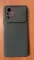 Чохол бампер матовий з шторкою для камери Xiaomi Redmi Note 10 4G Колір Чорний