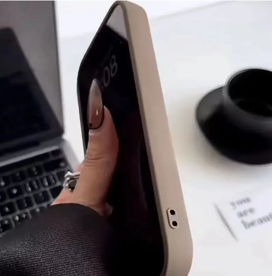 Чохол-бампер для Apple iPhone 14 Pro Max Колір Коричневий з сердцем