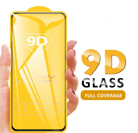 Захисне скло 9D Xiaomi POCO X6 та Xiaomi POCO X6 Pro повне проклеювання міцність 9H ксіомі