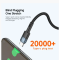 Кабель ESSAGER USB Type-C на Type-C 100W 1 метр Q.C. 3.0-4.0 PD швидка зарядка і передача даних