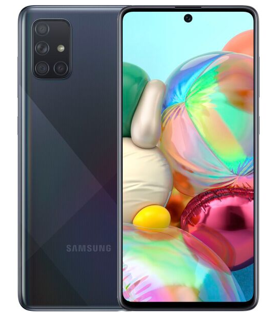 Захисне скло 9D повна проклейка для Samsung A71 4G діагональ 6.67 дюймів