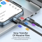 Кабель ESSAGER USB Type-C на Type-C 100W 1 метр Q.C. 3.0-4.0 PD швидка зарядка і передача даних