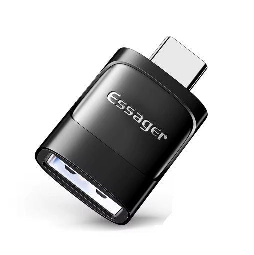 Адаптер Essager OTG type-c / USB-A USB3.0