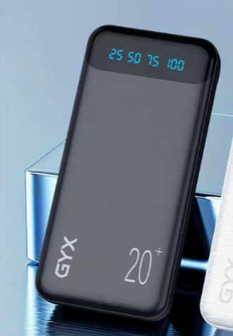 Зовнішній акумулятор GYX SP09 портативний 20000 mAh Power Bank Black