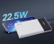 Зовнішній портативний акумулятор GYX SP04 22.5w 20000 mAh Power Bank з ліхтариком Білий