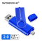 USB OTG флешка MICRODRIVE 64 Gb USB type-c Колір Синій для телефону і комп'ютера