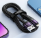 Кабель Toocki USB - lightning для Apple iPhone iPad 2.4А довжина 1 метр швидка зарядка і передача даних