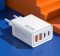 Швидкий зарядний пристрій модель "NC-22 120w" 2*USB + 2*type-c PD QC3.0