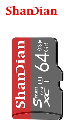 Карта пам'яті для телефону, планшета і Micro SD XC SHANDIAN 64 Gb class 10 U1