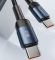 Кабель Toocki USB - Type-C 5А 100W 1 метр Q.C. 3.0 4.0 швидка зарядка і передача даних