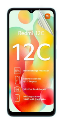 Гідрогелева плівка для Xiaomi redm 12c екран 6.71"