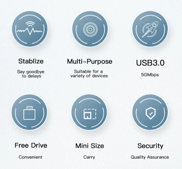 Перехідник-адаптер Essager USB A 3.0 на type-c