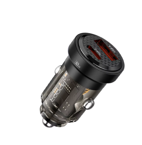 Автомобільний зарядний пристрій адаптер Toocki 33W 5A QC PD 3.0 SCP Car Charger Quick Charge TQ-CC11G