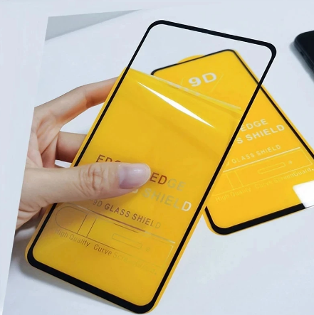 Захисне скло 9D Xiaomi POCO X6 та Xiaomi POCO X6 Pro повне проклеювання міцність 9H ксіомі